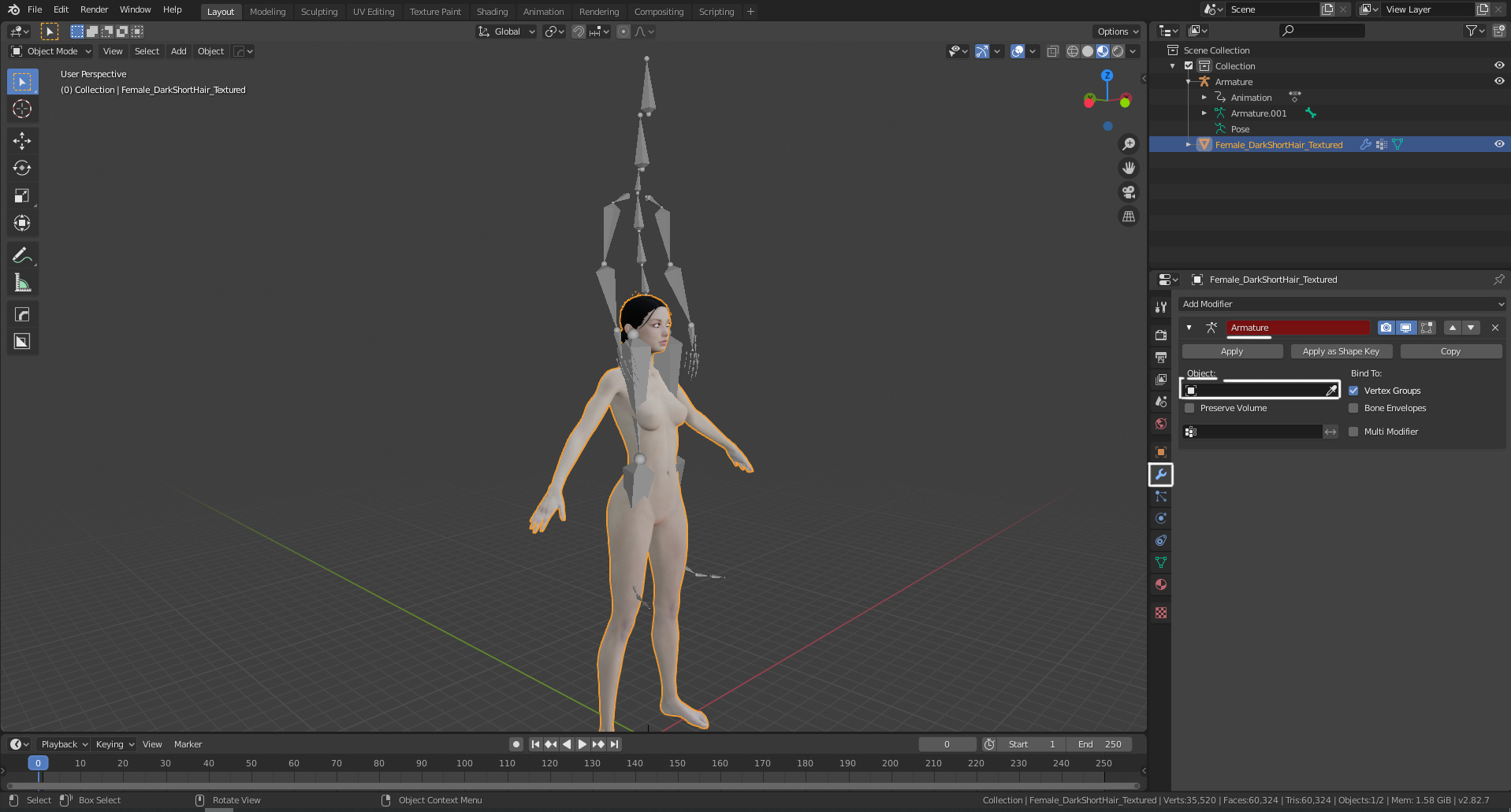How to build the Bento armature in Blender 2.8x, part 1 ~ VIRTUALITY